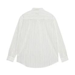 Stussy Classic Shirt Striped Cotton Linen -Stussy Store 1110317 WHIT 2 0d260791 37aa 488a bd06 f7dcfca5b2bd