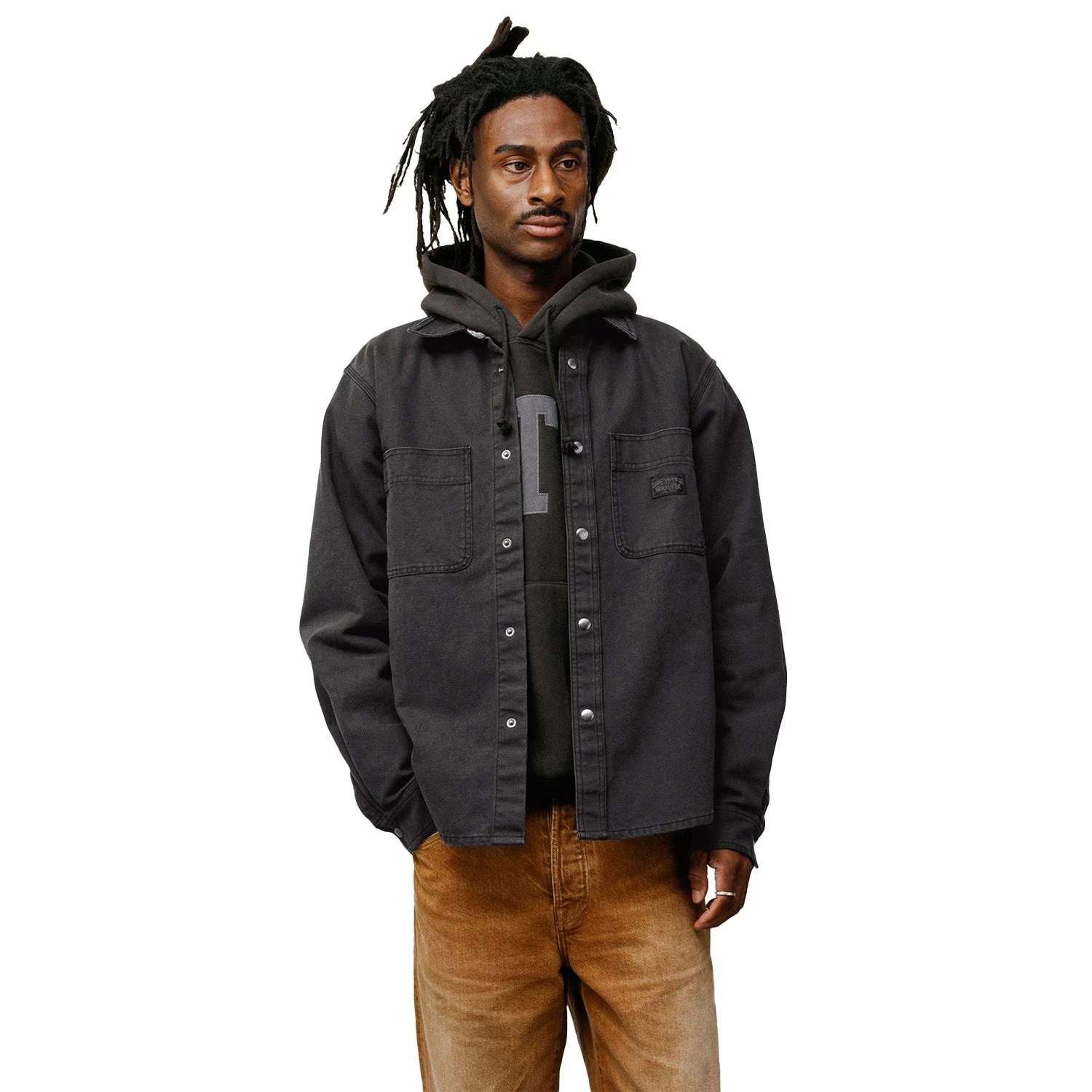Stussy Heavy Washed Canvas Shirt 4 Stussy Heavy Washed Canvas Shirt - Image 2