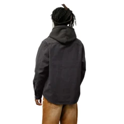 Stussy Heavy Washed Canvas Shirt 8 Stussy Heavy Washed Canvas Shirt -Stussy Store 1110355 BLAC 4 e3af3bb3 a509 4f7b bbbd c9f87bcc9aa8