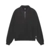 Stussy Fleece Raglan Zip Mock