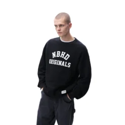 Basic Sweatshirt LS -Stussy Store 242UWNH CSM01 3