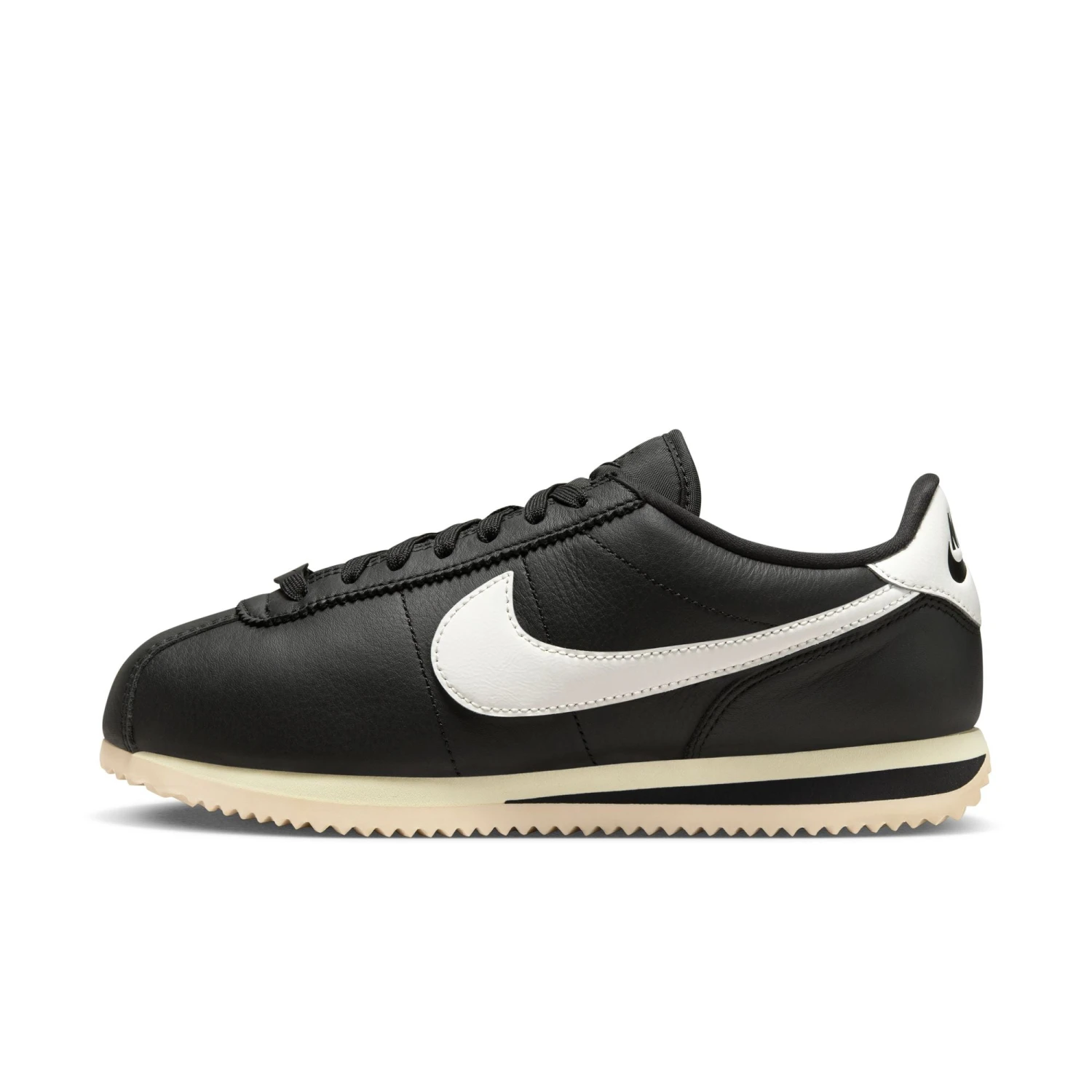Nike Women's Cortez 23 Premium 'Black And Sail' 3 Nike Women's Cortez 23 Premium 'Black And Sail'