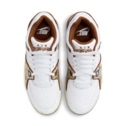 Nike Air Flight 89 Low X Stüssy 'White And Pecan' -Stussy Store AURORA FD6475 100 PHCTH001 2000