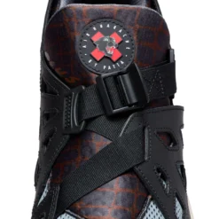 Nike Patta X Air Huarache 20Y24 'Black Cool Grey' -Stussy Store AURORA FJ4201 001 PHSYD003 2000