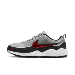 Nike Air Zoom Spiridon 'Metallic Silver And Sport Red'