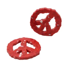 Clouded Peace Coaster Set Of 4 8 Clouded Peace Coaster Set Of 4 -Stussy Store Space Available Coaster Red 2