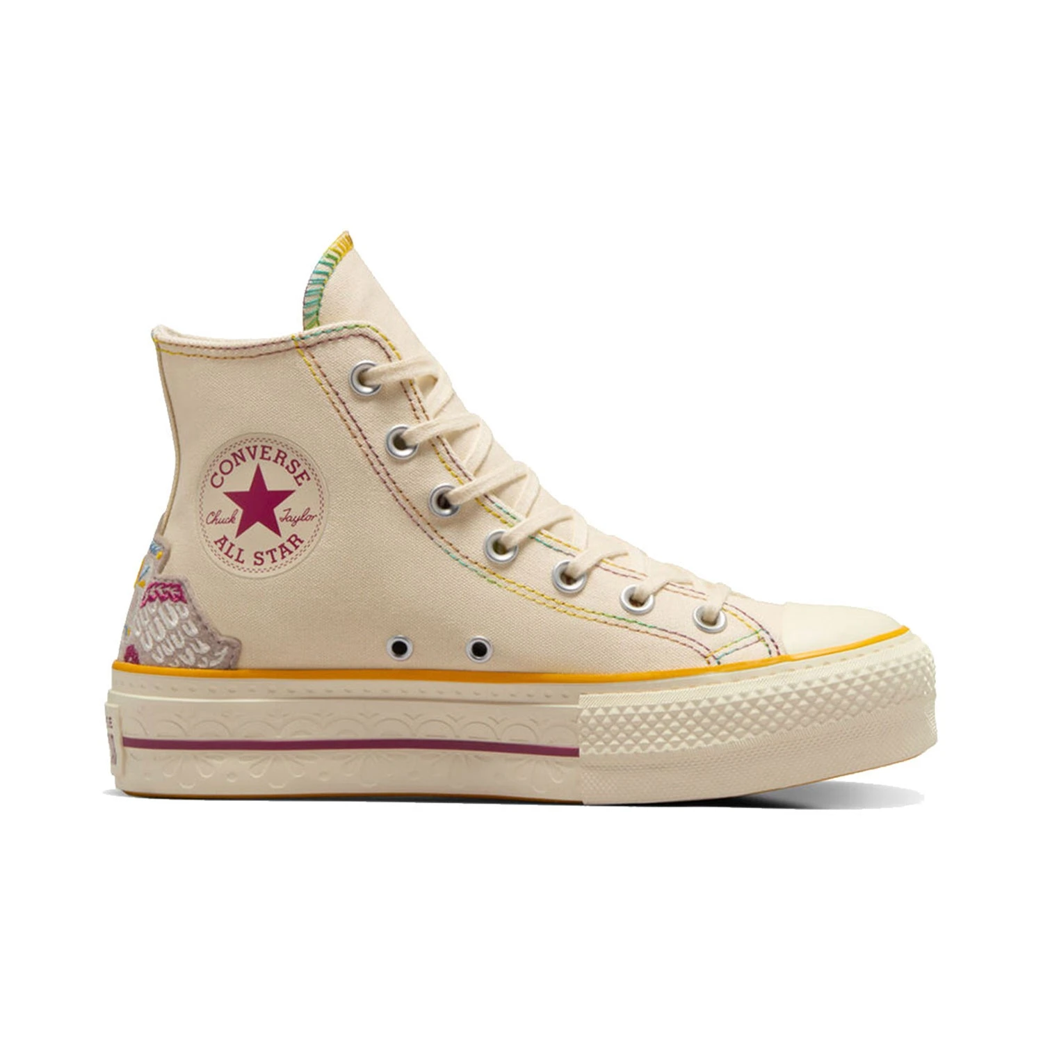 Converse Women's Chuck Taylor All Star Lift 'Dia De Muertos' 4 Converse Women's Chuck Taylor All Star Lift 'Dia De Muertos' - Image 2
