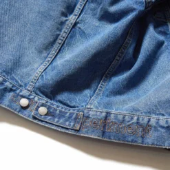 Denim Trucker Jacket 15 Denim Trucker Jacket -Stussy Store ue 242036 indigo 1